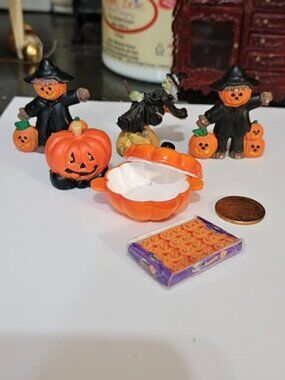 Dollhouse Halloween Miniatures